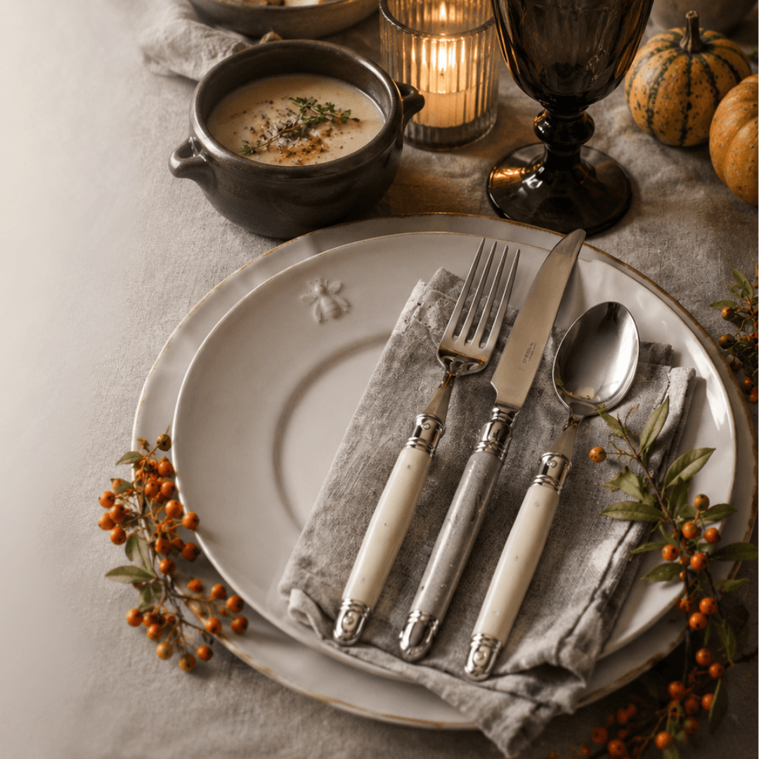 French cutlery and table ware -  French Winter Table