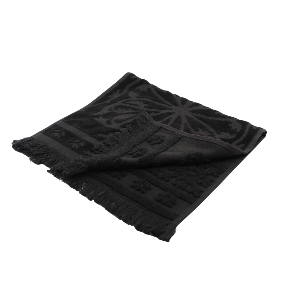 Haomy Black Guest Towel