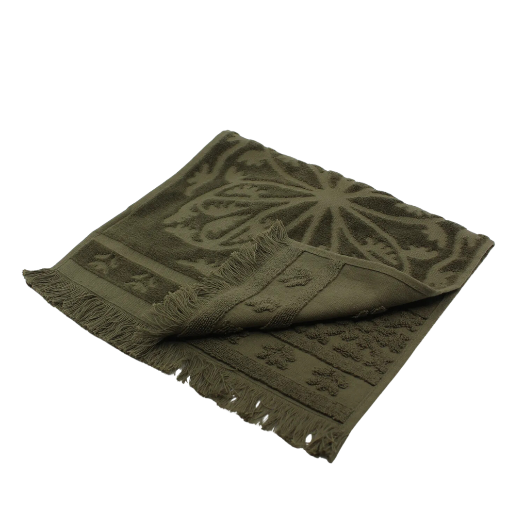 Haomy French Guest Towel Khaki