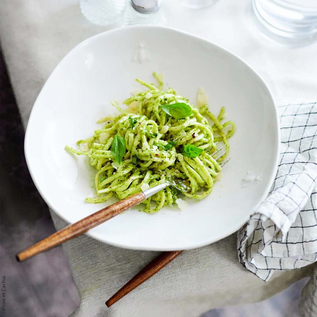 La Rochere Ceramic Pasta Plate - Ecru