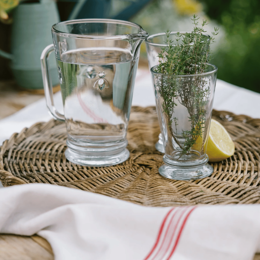 La Rochere Bee Pitcher - Water Jug with Long Bee water glasses