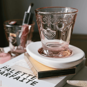 La Rochère - Versailles Rose Pink Tumblers – Set of 6 - PRE ORDER