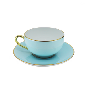 Malmaison Limoges Pastel Blue Teacup