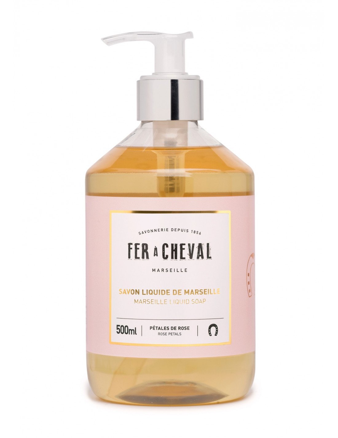 Fer a Cheval Savon de Marseille Liquid Soap - Rose Petal