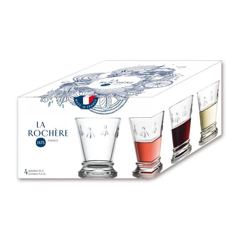 La Rochere - Bee Tumbler - Set of 4 - Gift Boxed