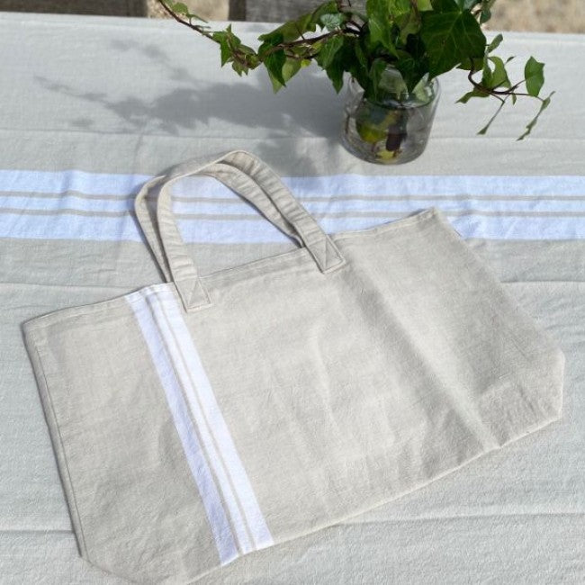 Biarritz French Stripe Tote