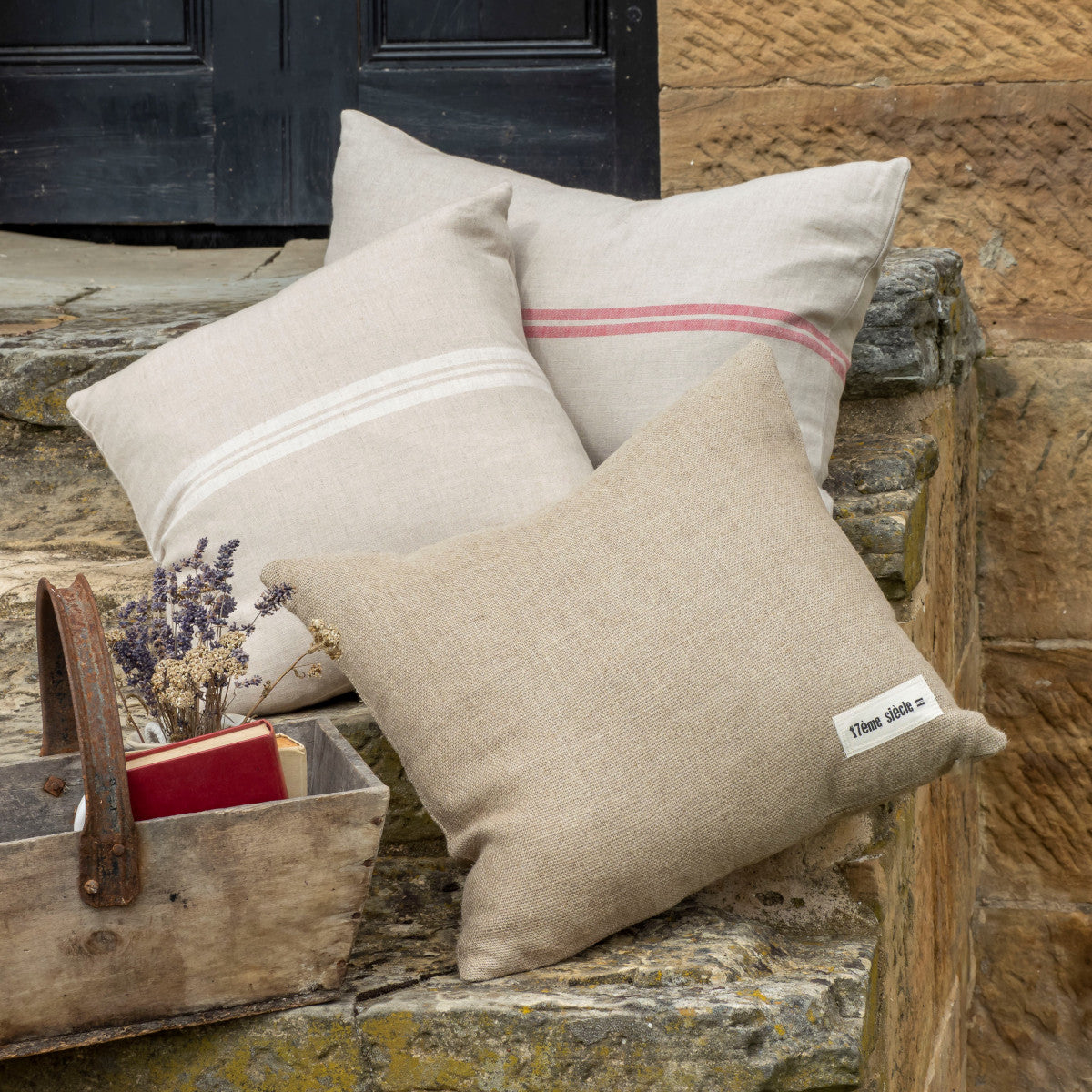 French Linen Cushion Cover