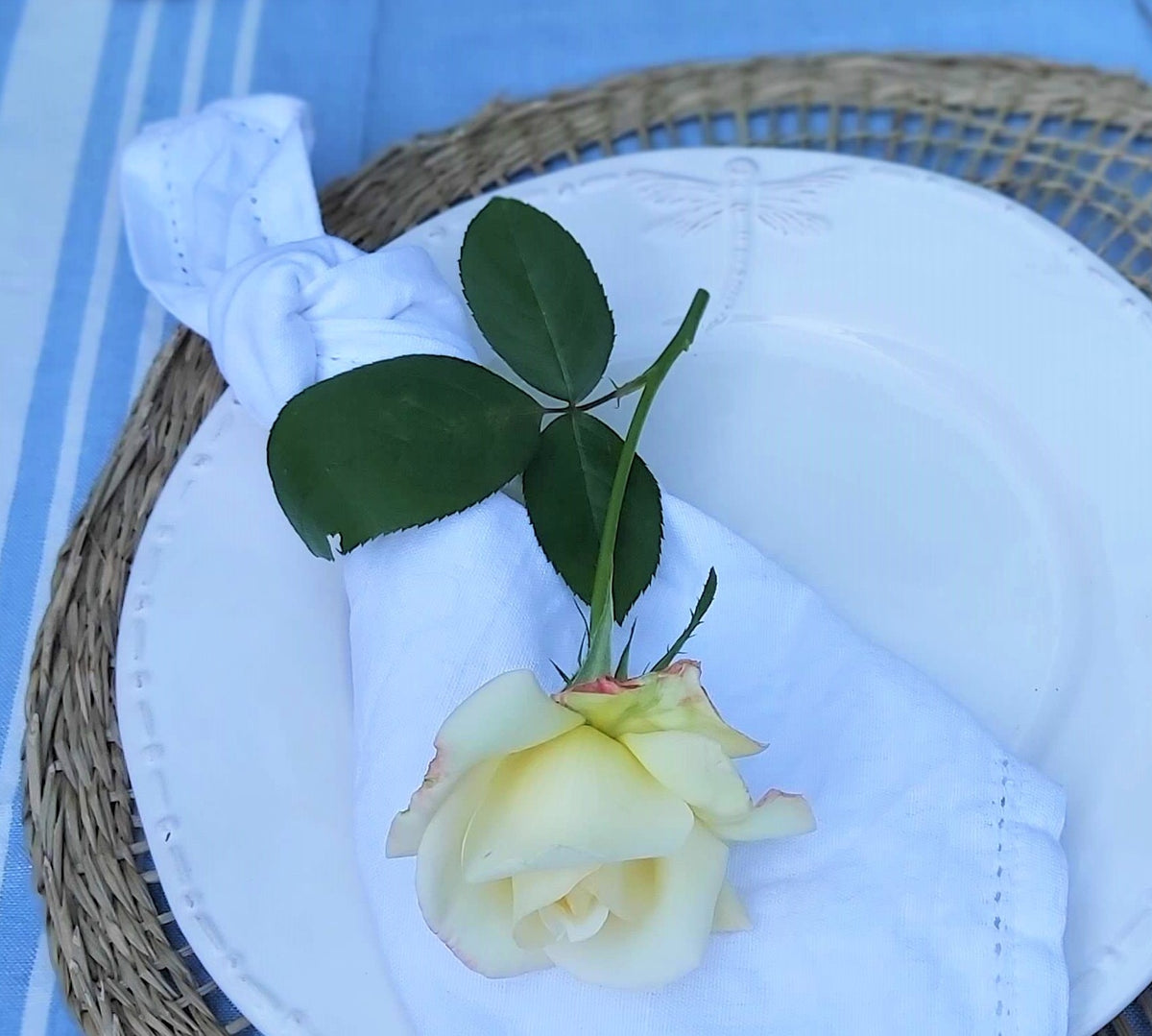 French Country Dragonfly Lunch Plate