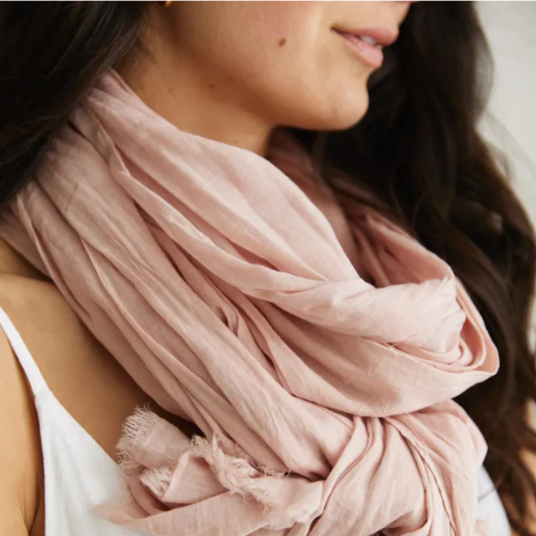 French Riviera Blush Scarf