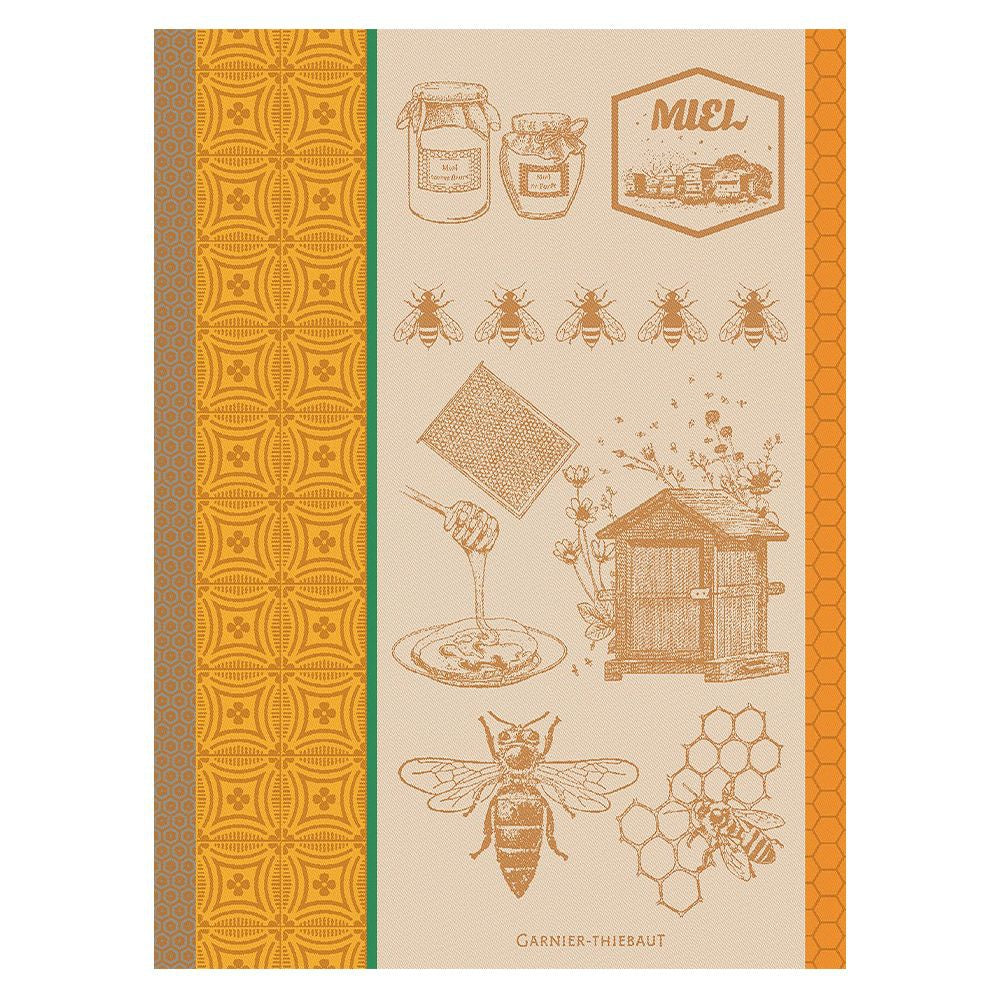 Garnier-Thiebaut Tea Towel - Miel et Abeilles