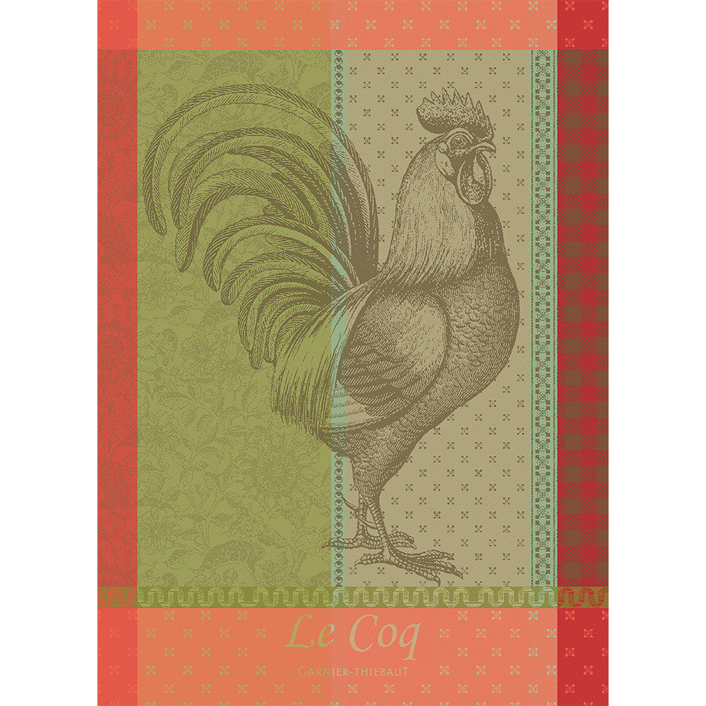 Garnier-Thiebaut Tea Towel - Le Coq Vert