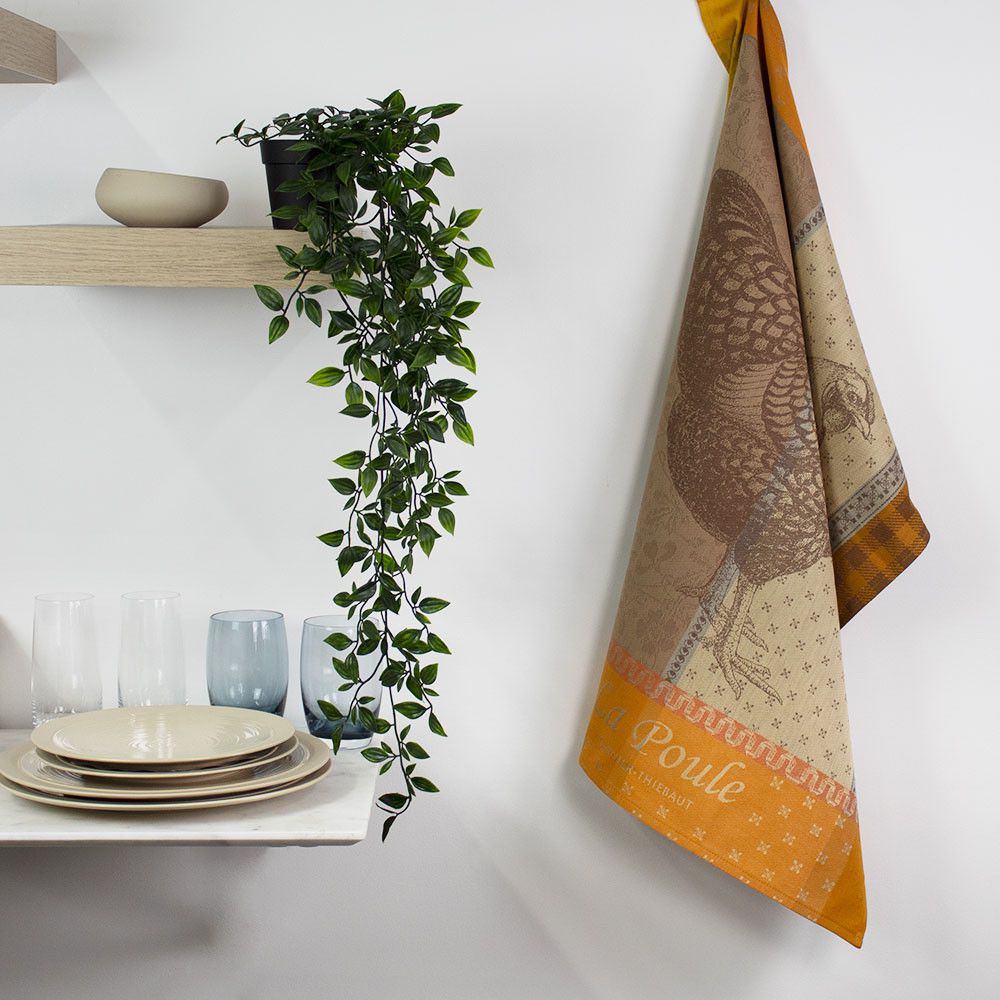 Garnier-Thiebaut Tea Towel - La Poule