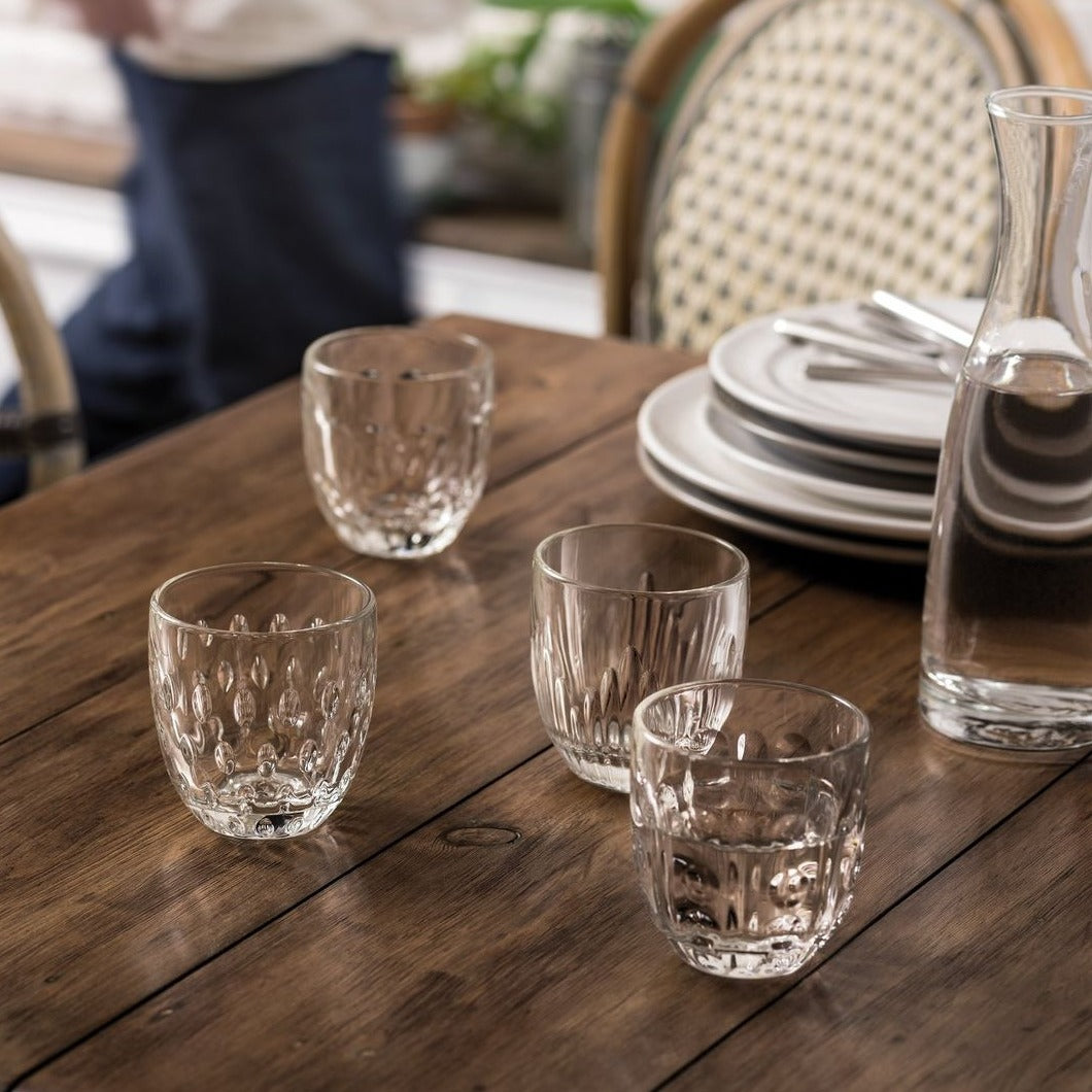 La Rochere - TROQUET ASSORTED TUMBLERS - Set of 4 - GIFT BOXED