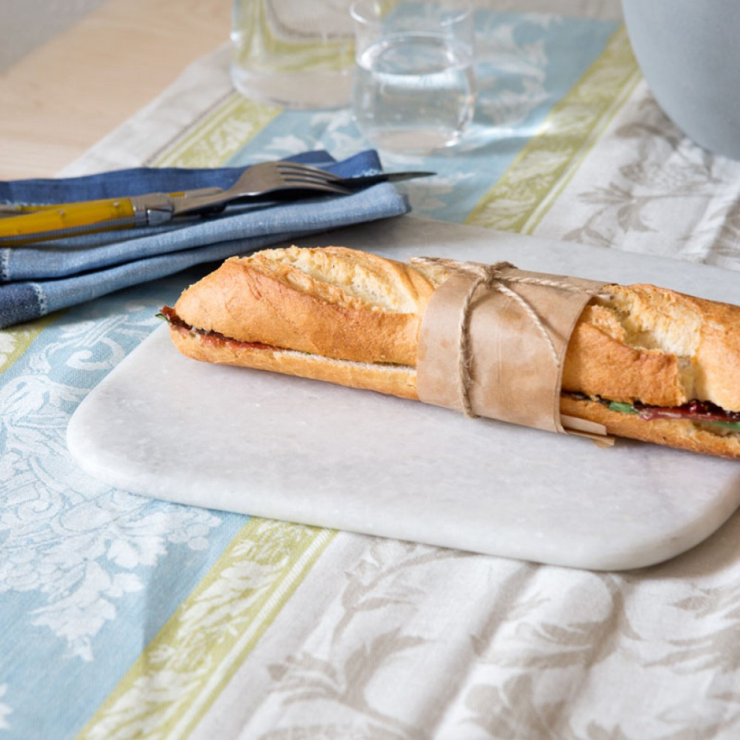 Malmaison Pure Linen Damask Table Runner