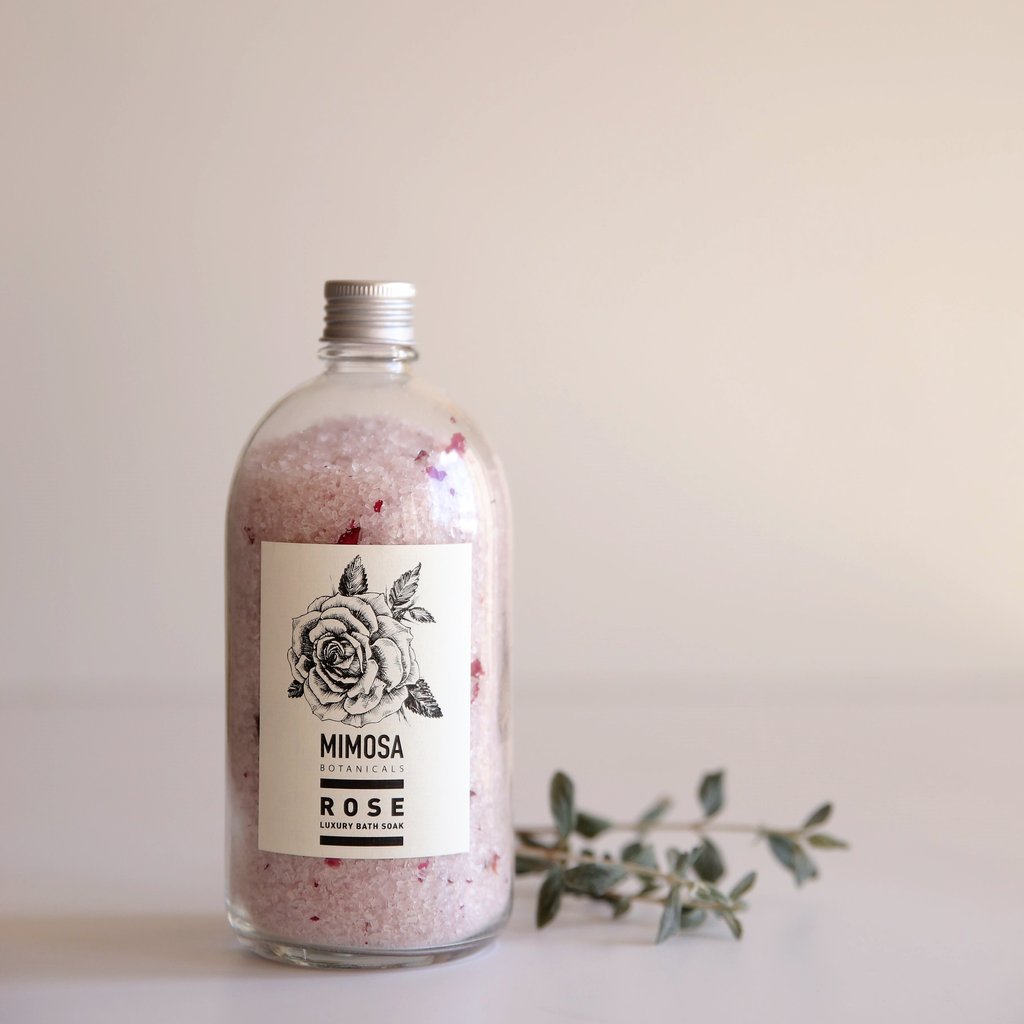 Rose Bath Soak French Apothecary 500gm