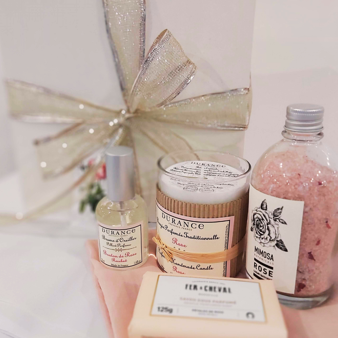 Malmaison Rose Scented Deluxe Gift Box