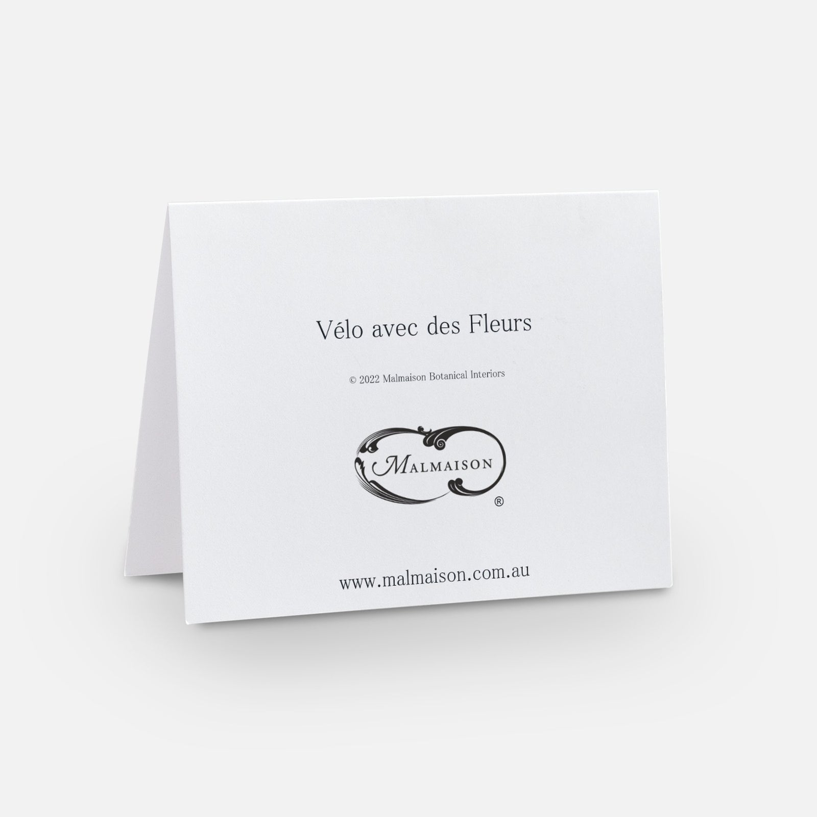 Malmaison Gift Card - Bicycle with flowers