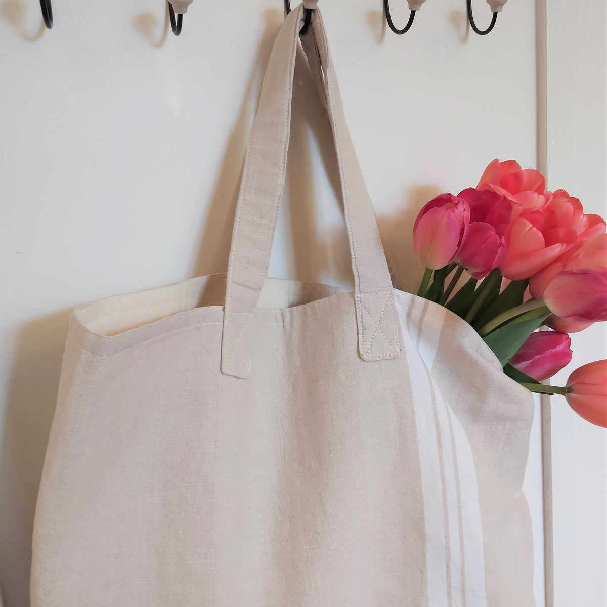 Biarritz French Stripe Tote