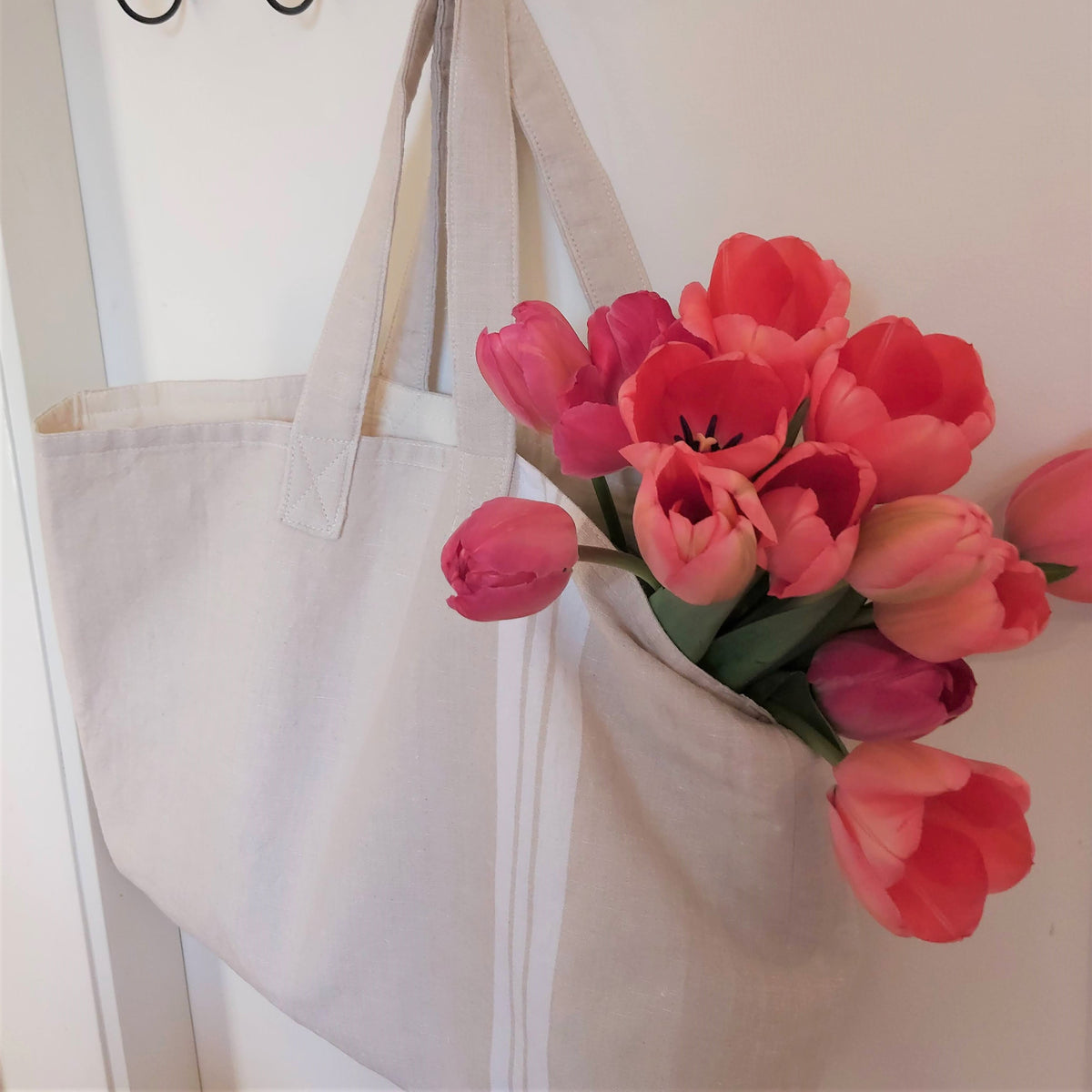 Biarritz French Stripe Tote