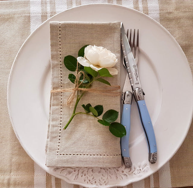 Provincial Napkins - Beige - Set of 6