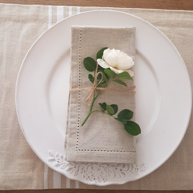 Provincial Napkins - Beige - Set of 6