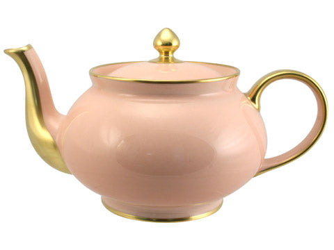Limoges Rose Petal Teapot